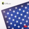 KELIK KS48032 USA Flag - Acrylic 3 mm (410 x 270 mm) (410 g) 1/48